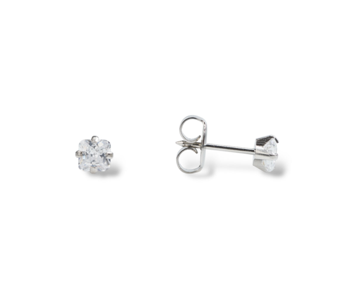 Princess Cut studs